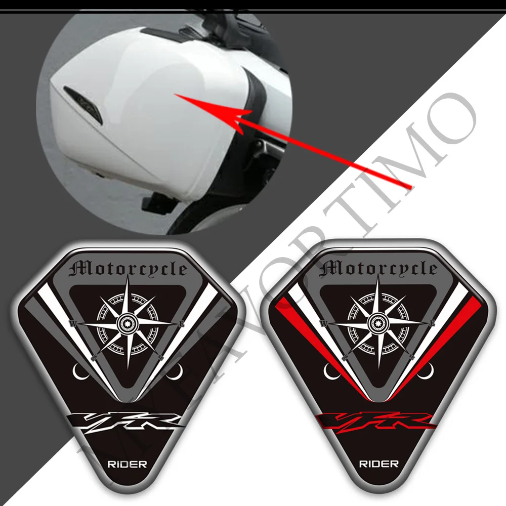 

Motorcycle Protector Tank Pad Decals Stickers For Honda VFR 400 600 700 750 800 1200 X F VFR1200F Gas Oil Kit Knee Emblem Logo