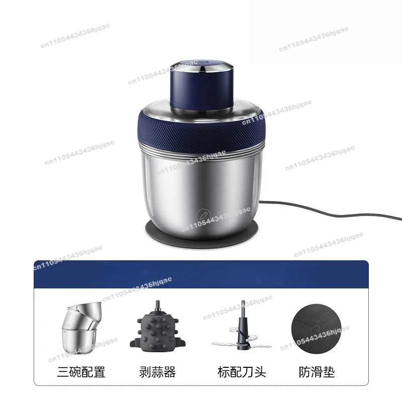 Meat Grinder Multifunctional Nesting Doll Cooking Machine Stainless Steel Bowl Complementary Food One Multi-bowl Mixer Stuffing