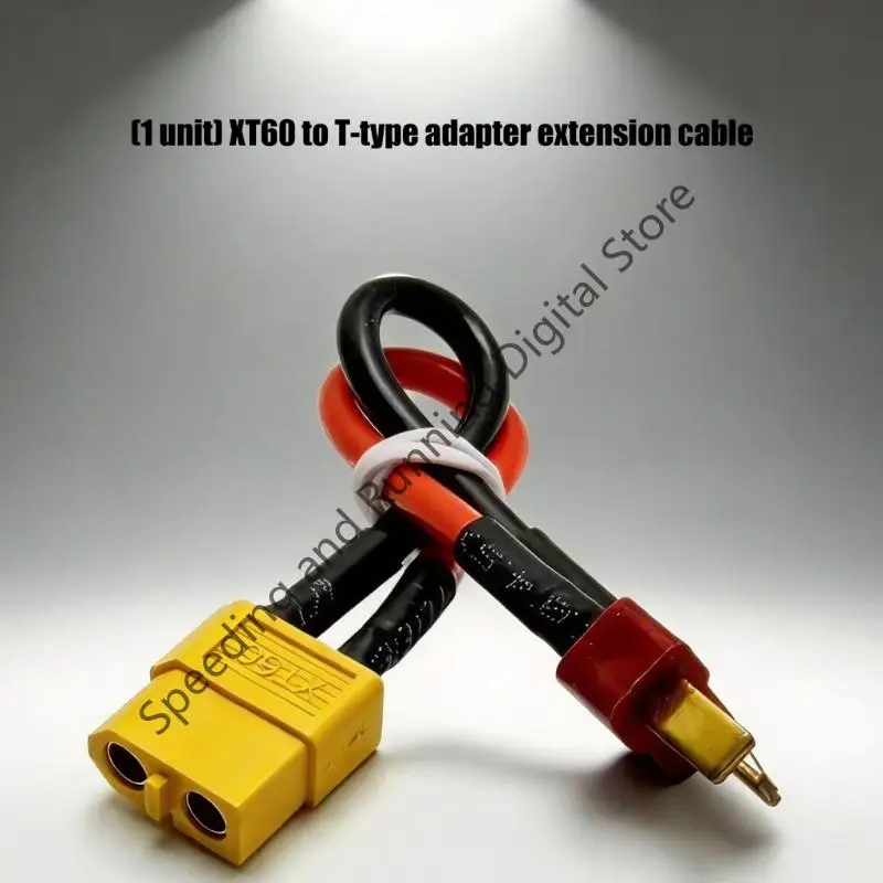 10cm Female/Male XT60 to T Plug Adapter Cable Conversion Extension Cable Leads Connector For RC Lipo Battery