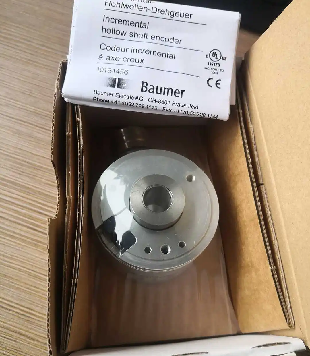 New Original BRIH 58S1605A02048P2A  Baumer Code NR10164456