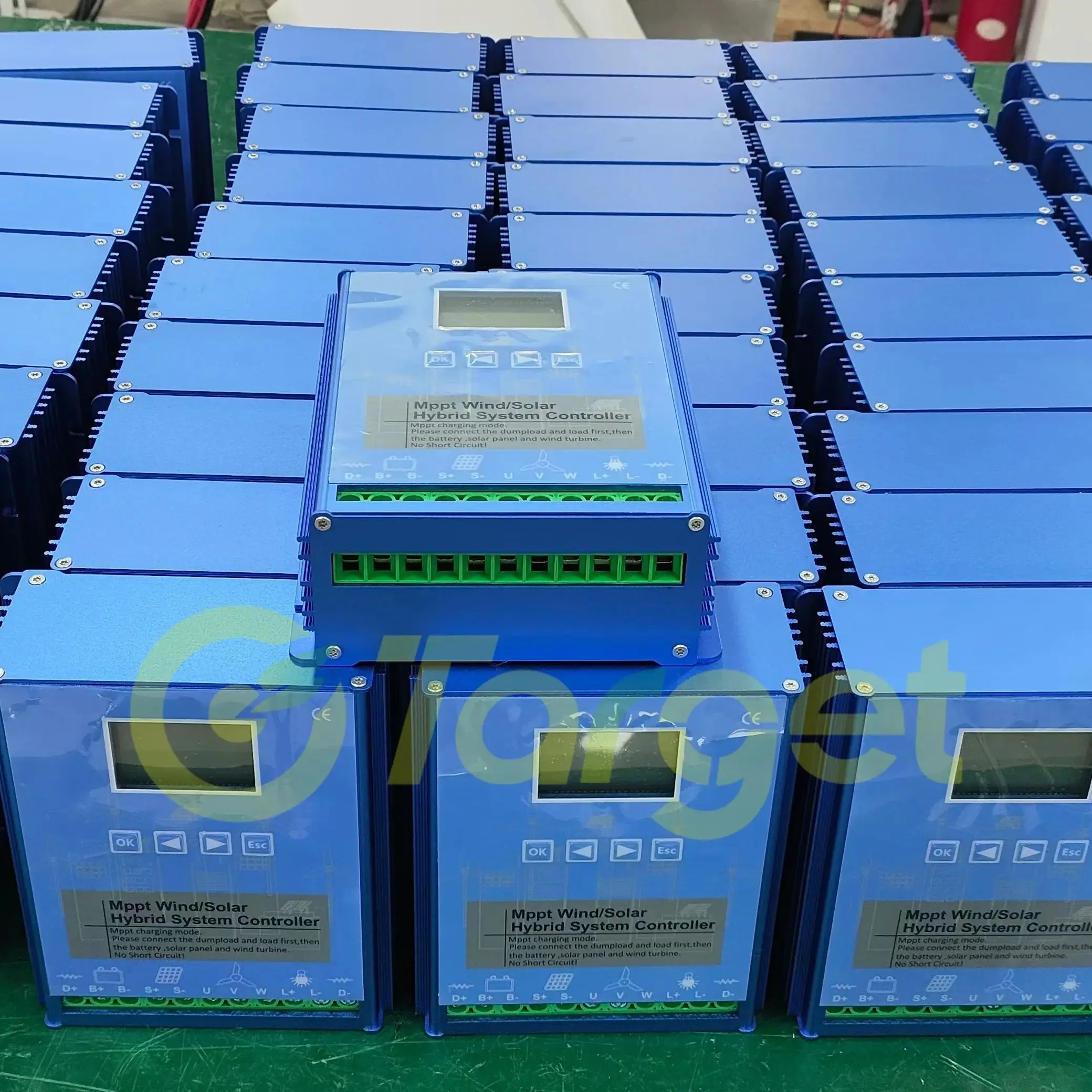 Fast Delivery Wind And Solar Hybrid System 5KW 8KW 10KW 12V-48V Powerful Controller Boost Charge With Dump Load Home Rectifier