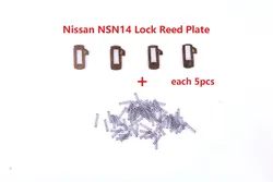 (20pcs) NSN14 Car Lock Reed Locking NSN14 Lock Plate For Nissan Teana Sunny SYLPHY Key Repair Kits