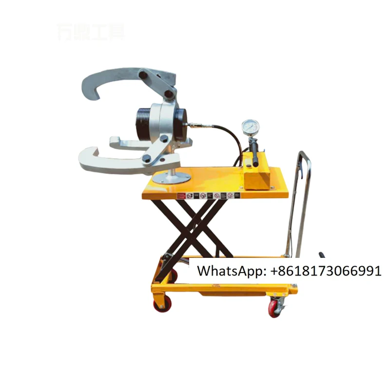 Dismantling of BL-50/100 electric hydraulic puller large bearings for flatbed truck lifting puller, vehicle mounted puller