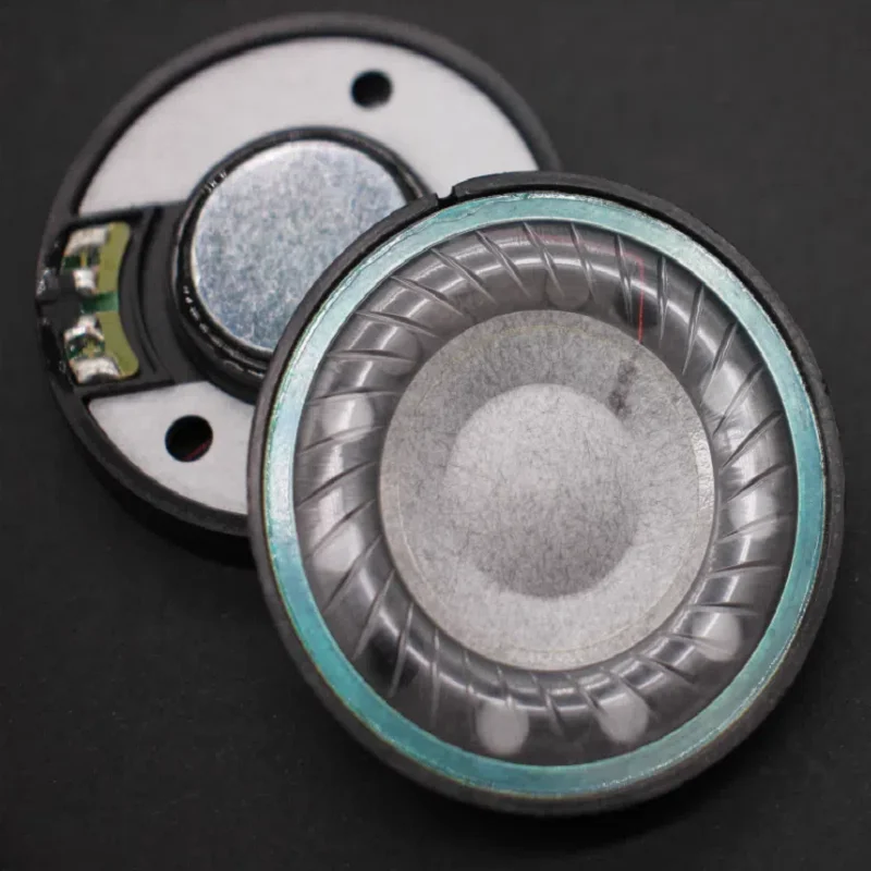 

Hifi 50mm Headphone Speaker Unit 32ohm Over Ear Heatset Driver PU PeeK Biological fiber Membrane Sound Good New Arrivals 2PC