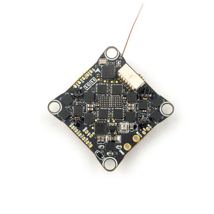 Happymodel CrazyF405HD 1-2S FPV Flight Controller Built-in ELRS Receiver 12A ESC Blackbox Barometer AIO FC