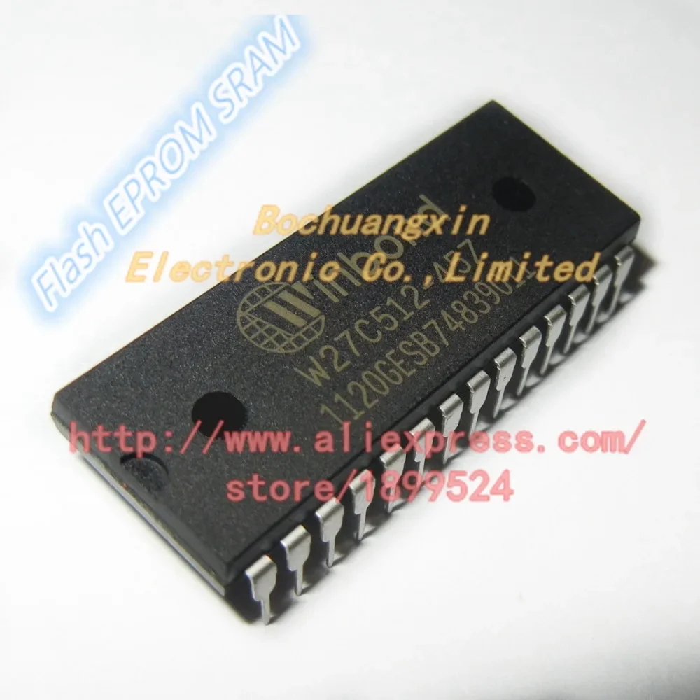 Free Shipping 10pcs/1lot W27C512-45Z  W27C512 27C512  W27C512 64K*8 ELECTRICALLY ERAS ABL E EPROM DIP28