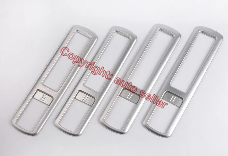 

ABS жемчужно-хромированные внутренние фонари, задние лампы для чтения, накладка для Toyota Highlander 2014-2019, автомобильные аксессуары, наклейки W4