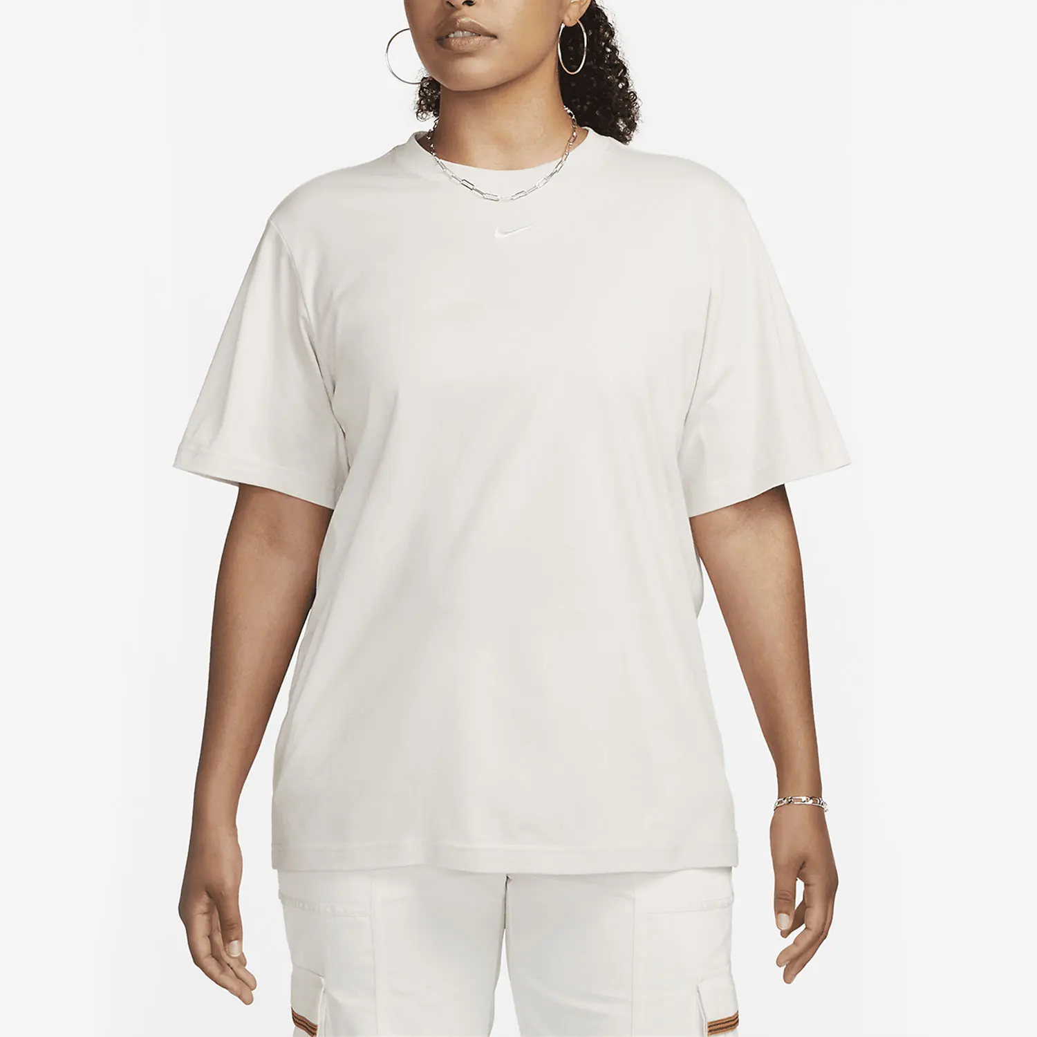 Nike Authentic New Women's Sports Breathable Round Neck Simple Casual T-Shirt FD4150-104