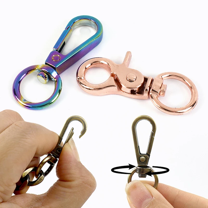 

Meetee 5/10Pcs Metal Bags Strap Buckles 13mm Lobster Clasp KeyChain Dog Collar Carabiner Clips Hanger Hook Sewing Accessories