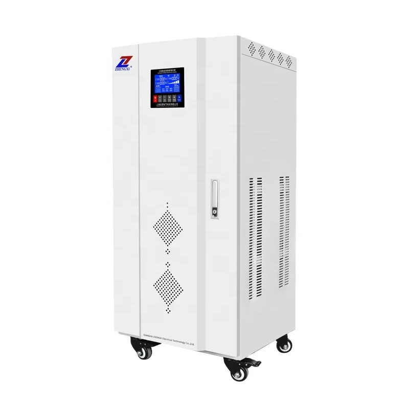 TNS-30kva  3 phase voltage regulator AC 380 30kva automatic voltage stabilizer 30KVA avr servo voltage stabilizer 30000va