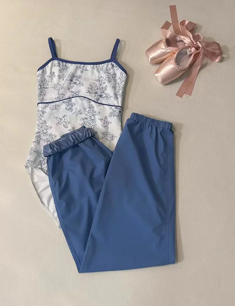 Ballet Gymnastics Dancing Leotard Women New Design Daily Exercise Dance Clothes Adult Advanced Printing Ballet Dance Coverall