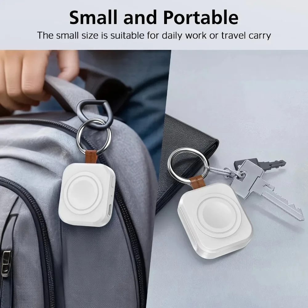 Magnetisches Kabelloses Tragbares USB Typ-C Schnell-Ladegerät für Samsung Galaxy Watch Active1/2/3/4/5 Pro/6/7/8 Schnell-Ladestation – Detail 2