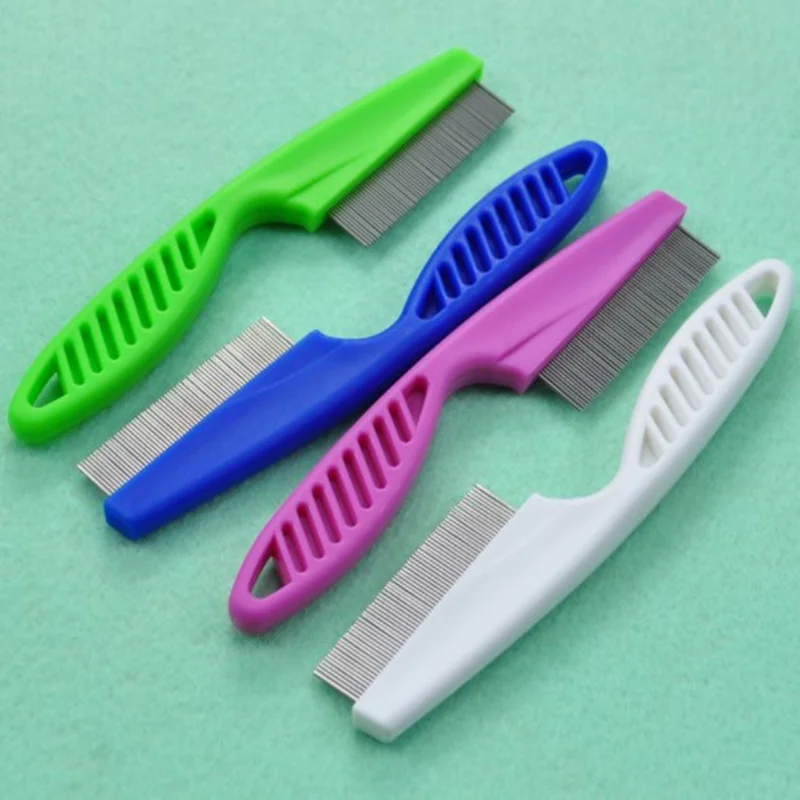 Home Pet Animal Care Comb Protect Flea Comb for Cat Dog Pet Stainless Steel Comfort Flea Hair Grooming Comb