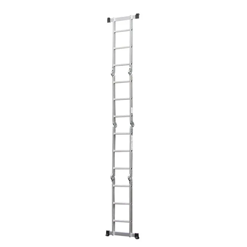 4x3 4x4 4x5 Stufen Aluminium Multifunktions Kleines Scharnier Klappleiter Faltbarer leichter Gerüst