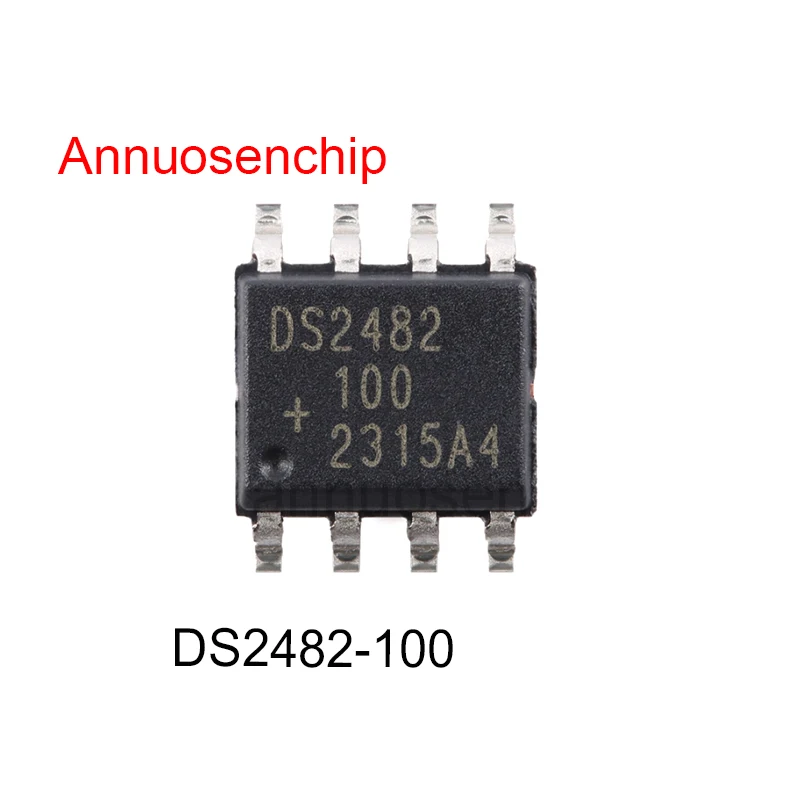 10PCS New and Original DS2482S-100+DS2482-100 Single-Channel 1-Wire Master SOP-8 DS2482