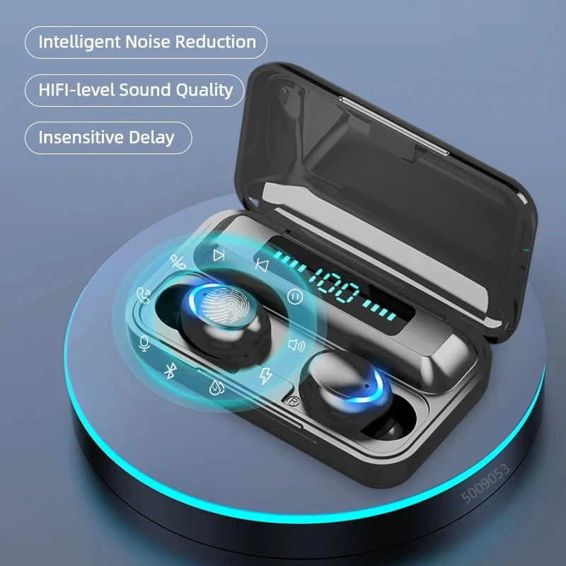 2023 nuovi auricolari Wireless TWS auricolari Bluetooth riduzione del rumore cuffie sportive cuffie da gioco a bassa latenza per IOS Android