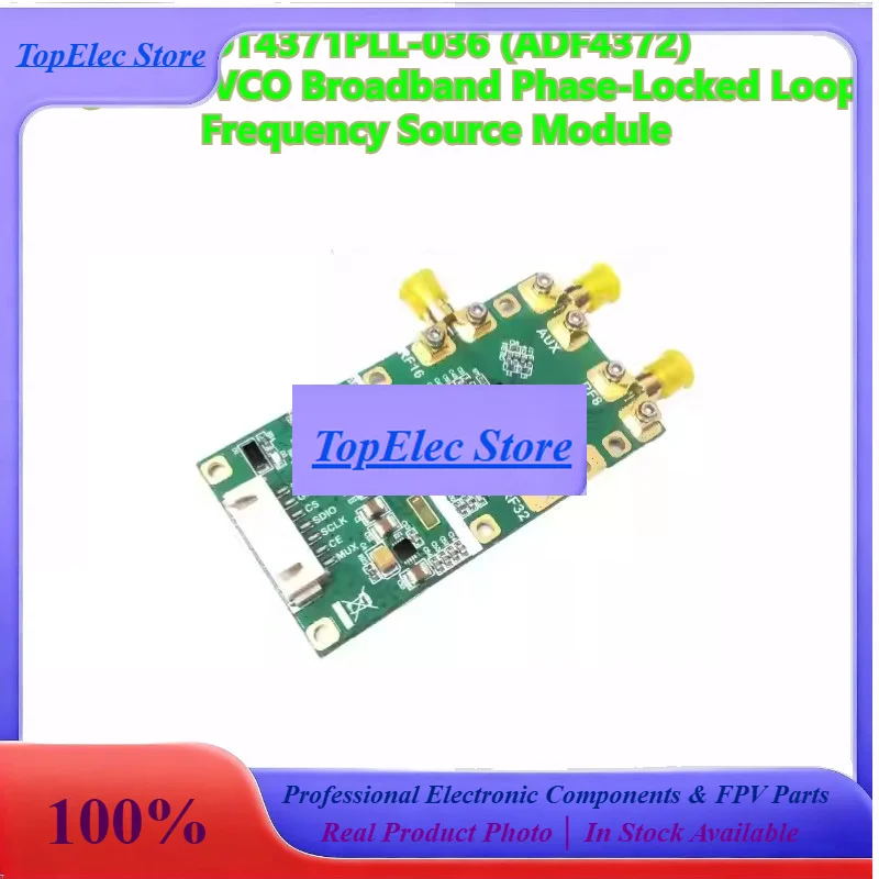ToPESsADF4372 Module Wideband VCO Phase-locked Loop 16GHz Frequency Low Phase Noise Output, Built-in Frequency Doubling KDT4371P