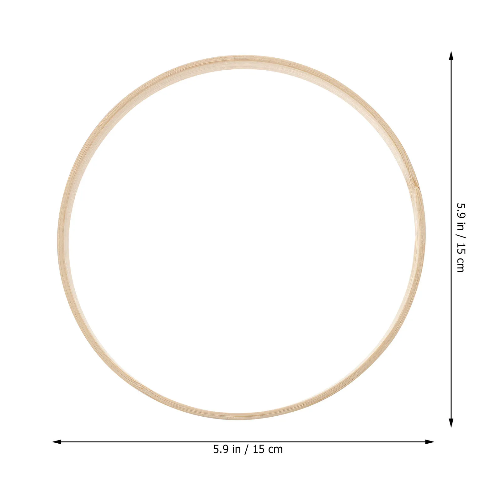 12 قطعة 15 سنتيمتر اكسسوارات الخيزران السلس Diy بها بنفسك الإطار ل حلم الماسك الرياح الرنين إكليل ماندالا ديكور المنزل