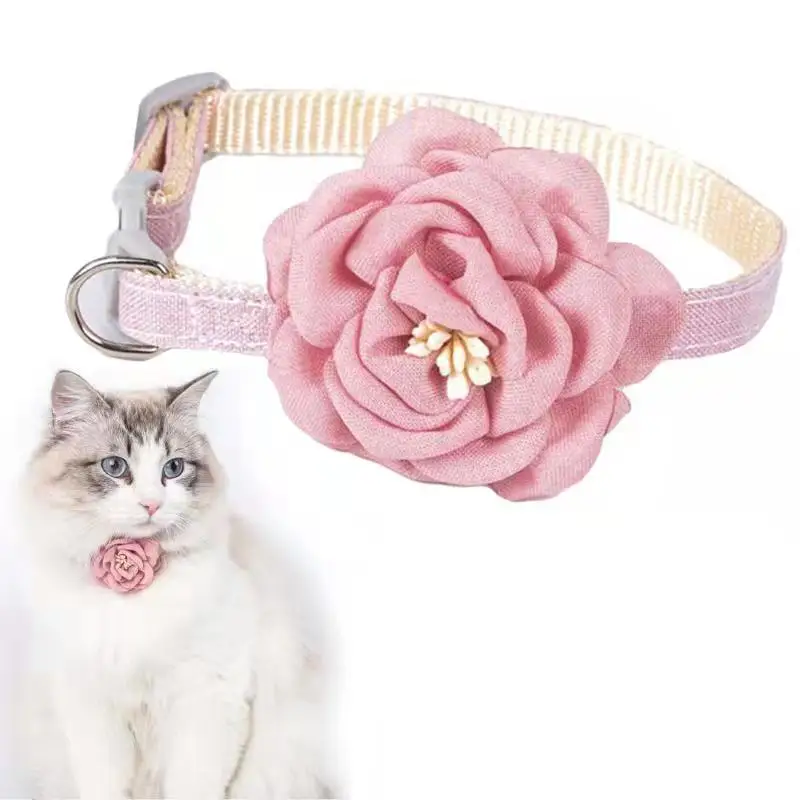 Adjustable Bow Tie for Dogs Beautiful Collar Safety Buckle for Puppies and Cats Pet Accessories Tie Gift Necklace Puppy