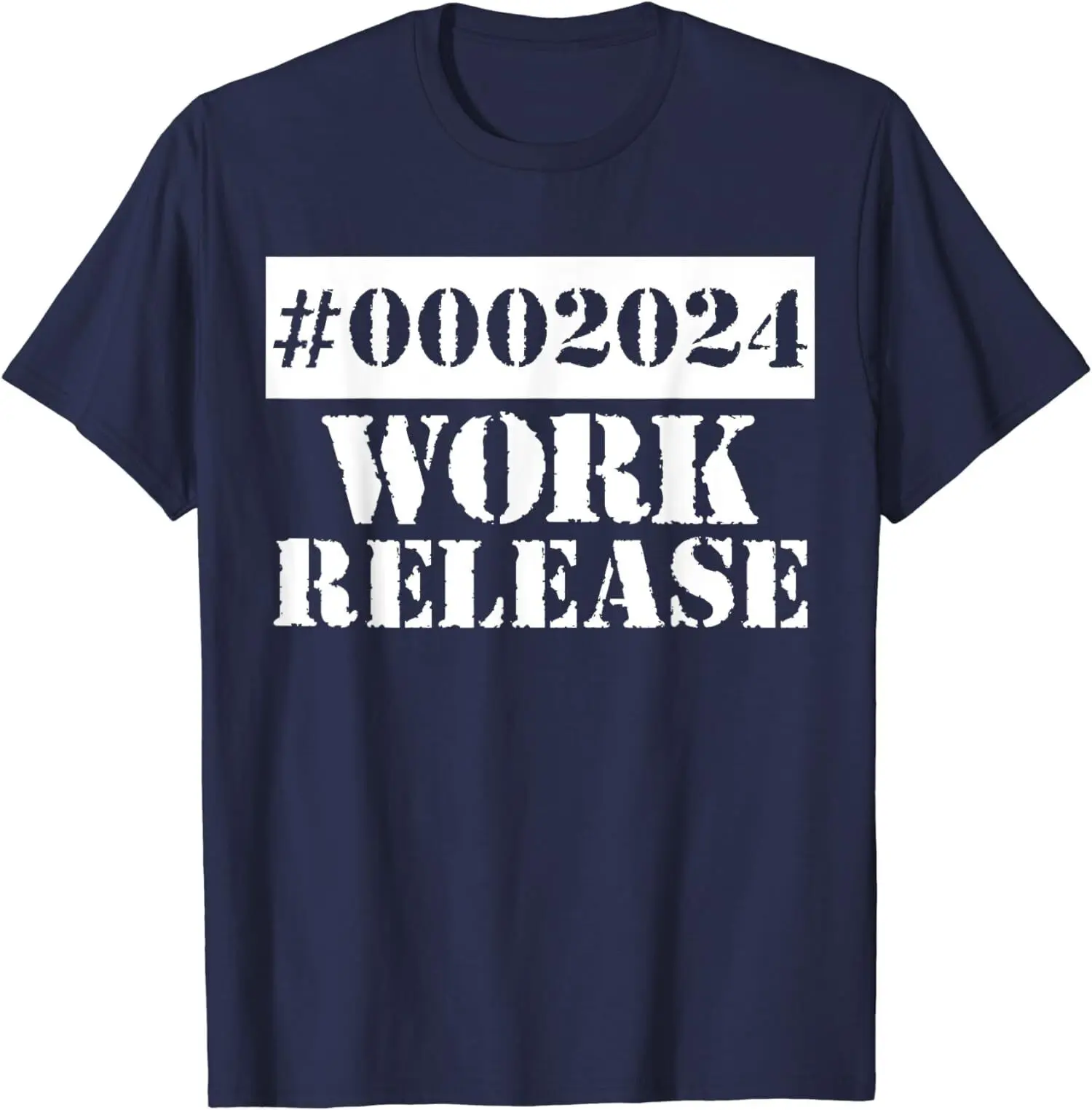 2024 Work Release Funny Retirement 2024 Retired Gift Unisex T-Shirt