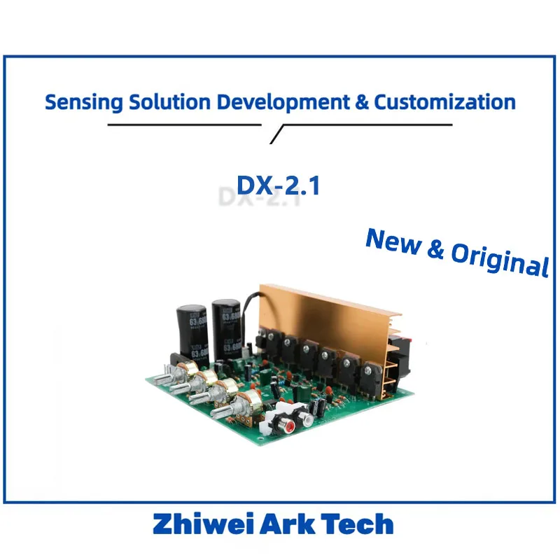 

DX-2.1 High Power Audio Amplifier Board, Dual Subwoofer Channel, AC18V-24V DIY Sound System for Home Theater