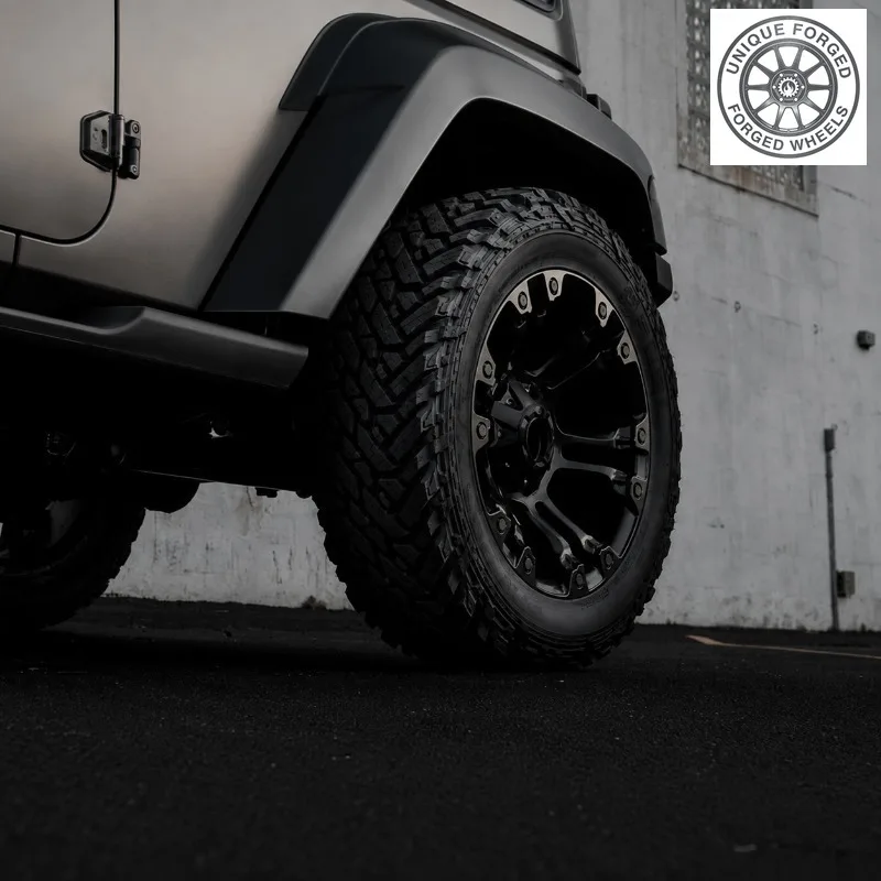 26 Style Black Concave 17 18 19 20 Inch 5x127 8x170 6x139.7 PCD Offroad Forged Wheels For Jeep For Land Rover For Toyota For For