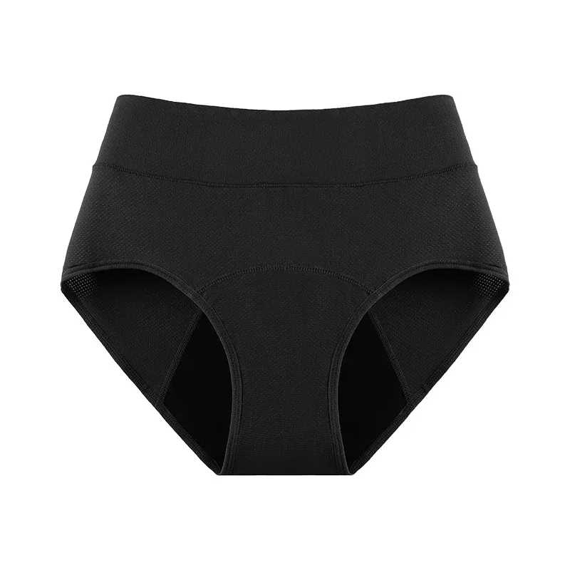 Mutandine da donna Confortevole biancheria intima fisiologica Assorbimento Slip a prova di perdite Mutande mestruali in cotone