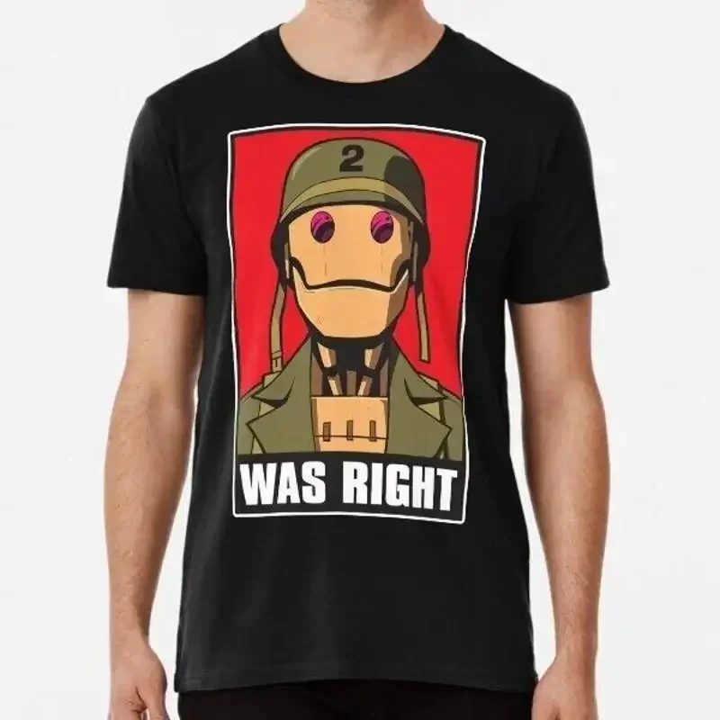 Gi Robot Was Right Premium T Shirt