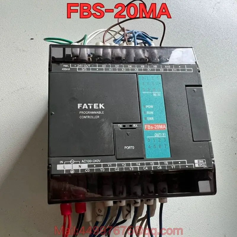 

Подержанный функциональный тест контроллера ПЛК FBS-20MA обычно