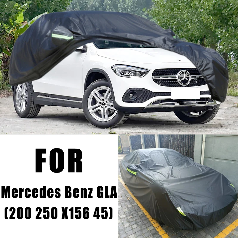 

Для Mercedes Benz GLA 200 250 X156 45 автомобильные чехлы 6-в-1 водонепроницаемые пылезащитные УФ-защитные снежные устойчивые к царапинам защита