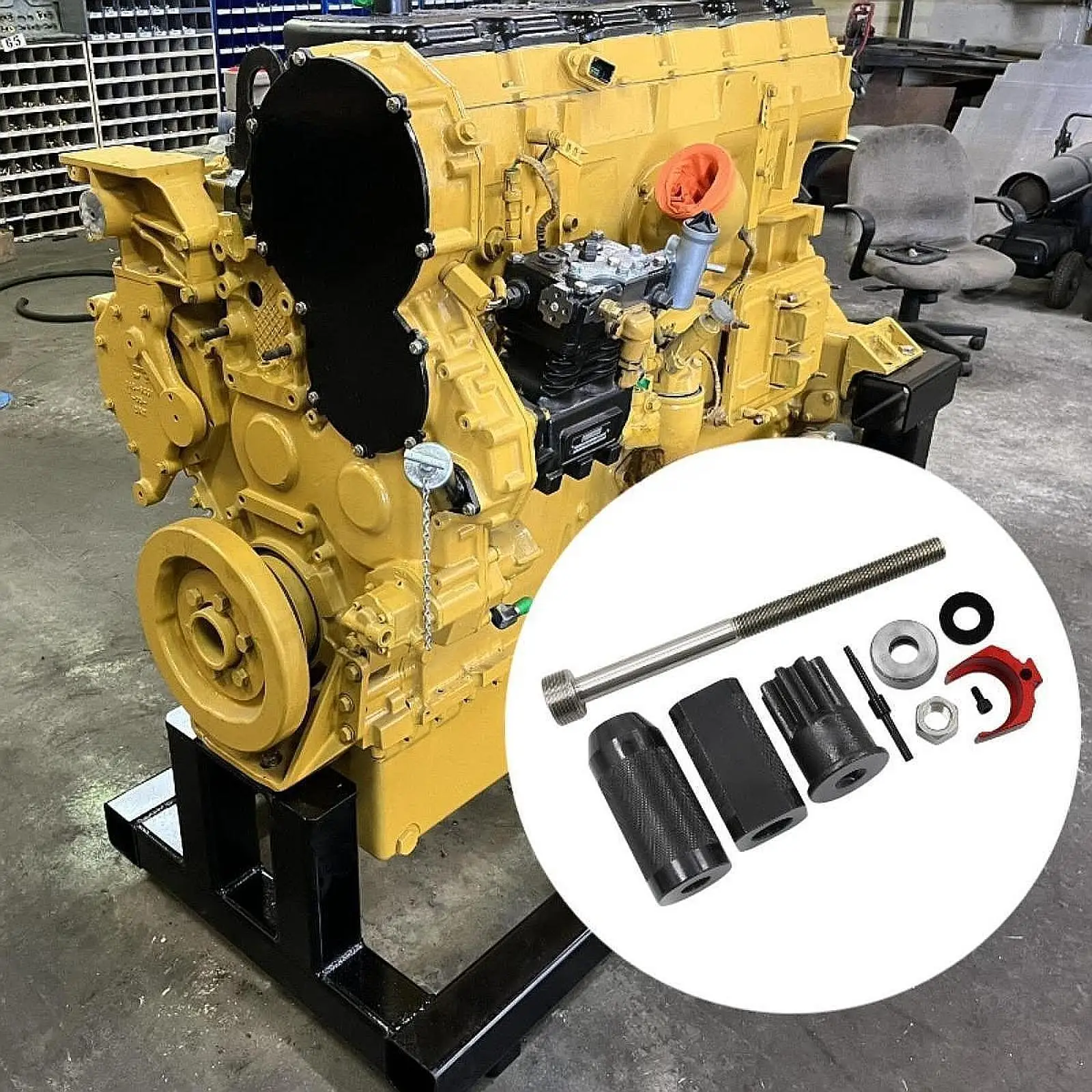 

Набор инструментов для снятия чашки втулки форсунки, гнездо для блокировки двигателя