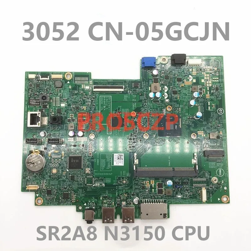 

Mainboard 5GCJN 05GCJN CN-05GCJN For Dell Inspiron 20 3052 Laptop Motherboard 15012-1 With SR2A8 N3150 CPU 100% Full Tested Good