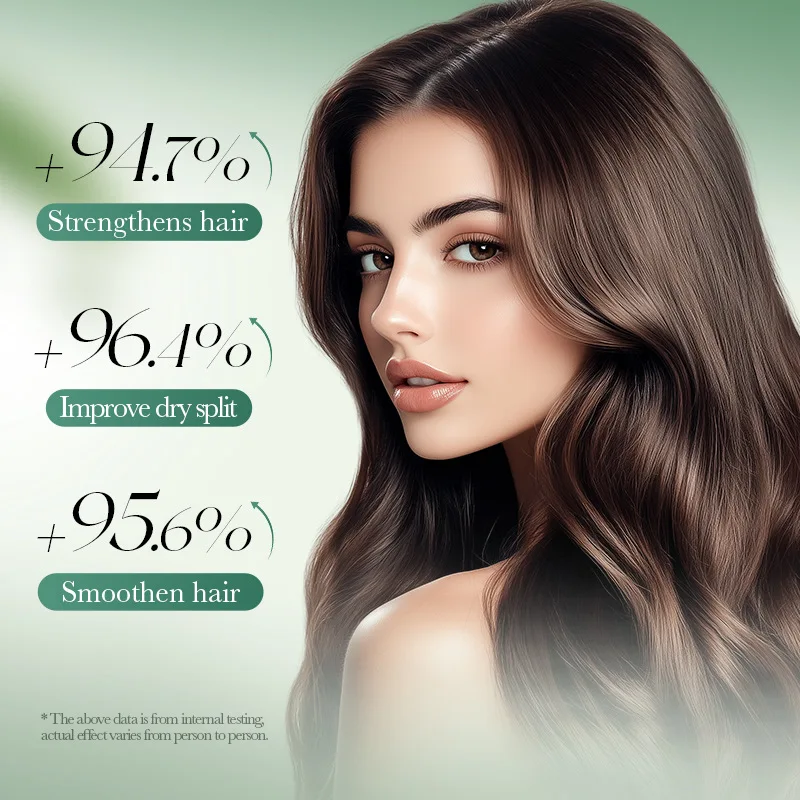 كبسولات مصل الشعر بزيت الزيتون للشعر الناعم والحريري، عطر يدوم طويلاً، تركيبة غير دهنية