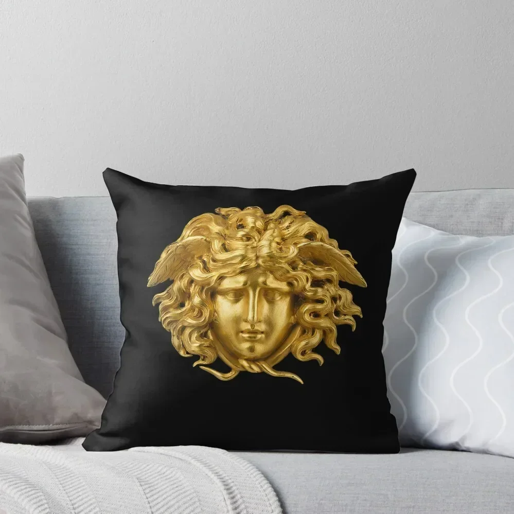 Medusa Head Shirt Snake Hair Greek Myth Gorgon Throw Pillow autumn decoration pillow cover christmas Cushions For Sofa pillow