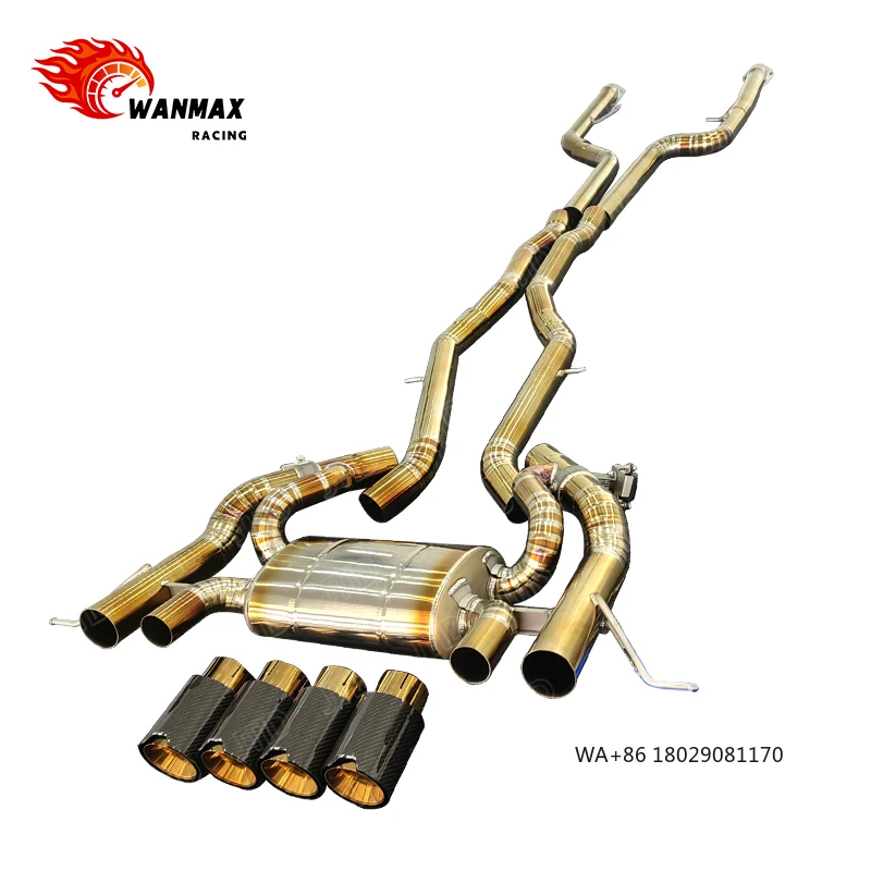 

Высокопроизводительная выхлопная система с клапанами для M3 M4 G80 G82 2021-2022 годов выпуска, из титанового сплава