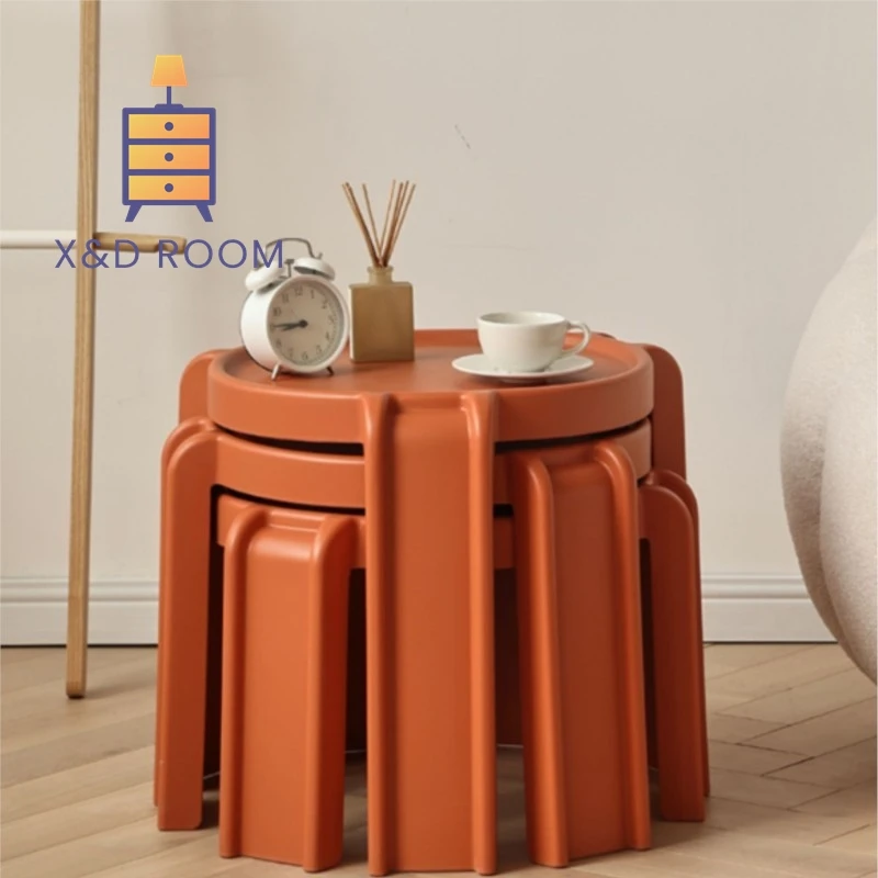 

XD Leisure Home Coffee Table Nordic Minimalist Combination Coffee Table Medieval Small Apartment Side Table Coffee Shop Cabinet