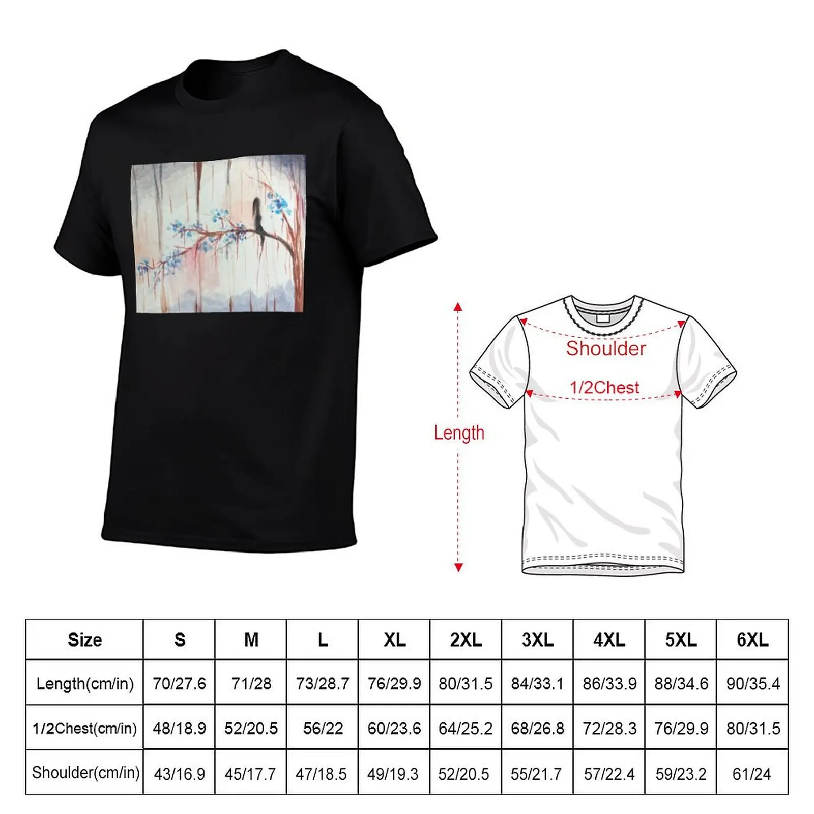 Hazey Morning T-Shirt summer top rapper graphic tees plus sizes anime figures big and tall t shirts for men