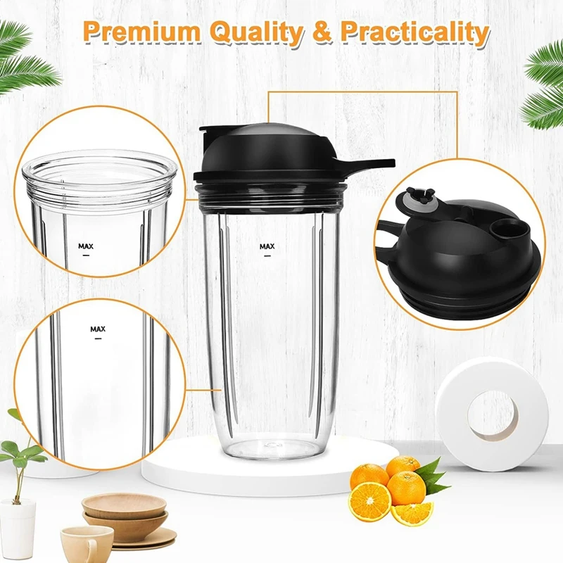 24Oz Cup Pro 1000 Blender Blade For Nutri-Bullet Blender Combo Pro 1000 And Select 1200 1000W Blender Motor Base Durable