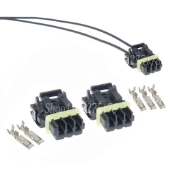 1 Set 2 Pin 3 Pin 52116-0241 52117-0241 52117-0243 52116-0341 52117-0341 Car Reverse Mirror Turn Signal Connector for VW Passat
