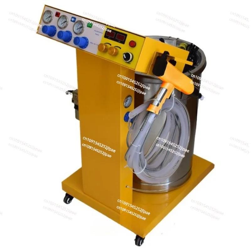 Smart Portable Powder Paint Experiment System Electrostatic Powder Coating Machine with Electrostatic  Coating Test Gun