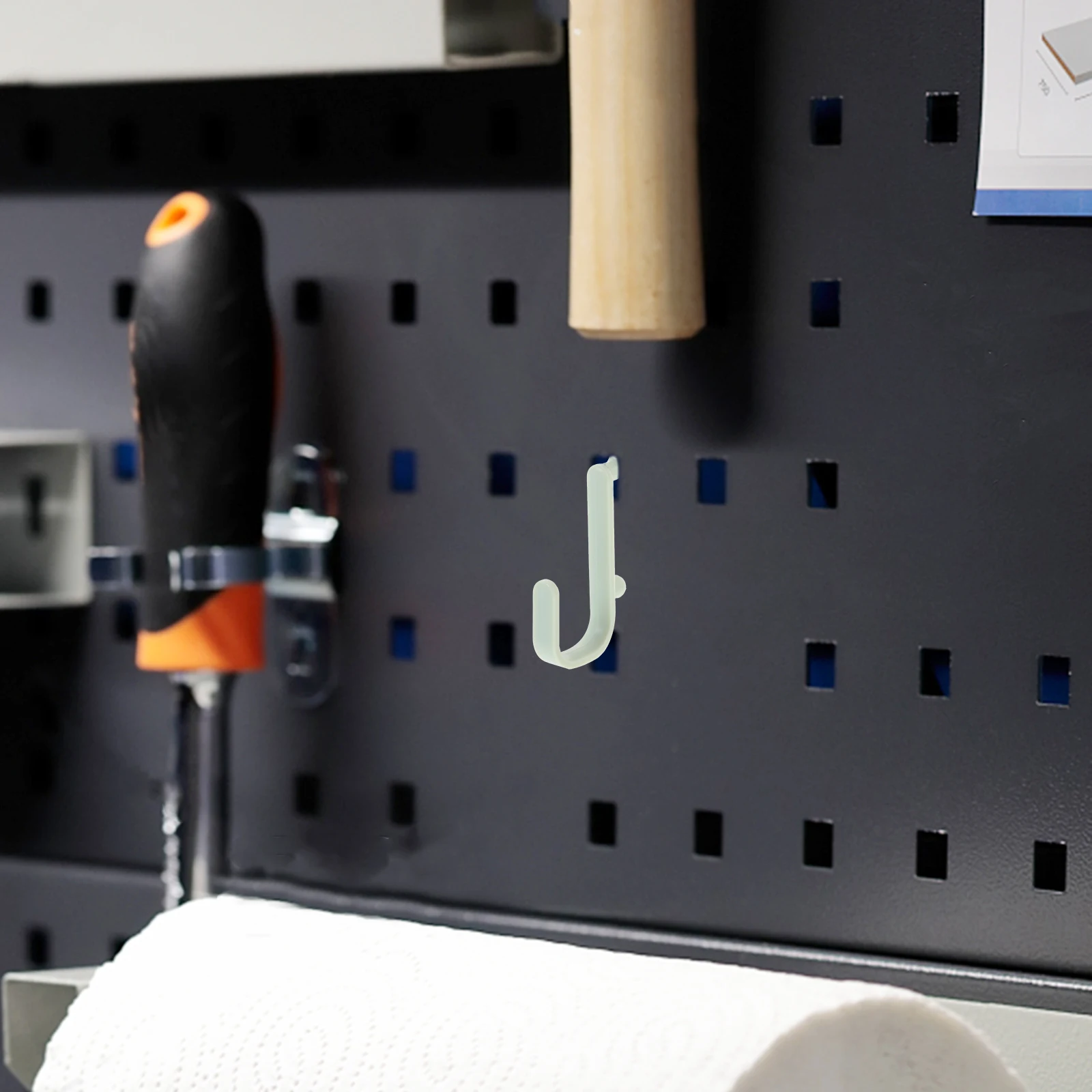 

20Pcs Pegboard Hooks Plastic Durable Hanging Hooks for Kitchen Storage Home Bathroom Organization Pegboard Hook