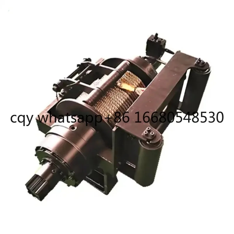 

CE Certificated 60000lbs Pounds 30ton Hydraulic Pulling Winch With Fairlead /Rope Roller Guide/Air Clutch/Cable Presser