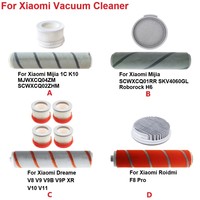 HEPA Filter Roller Brush For Xiaomi Mijia 1C K10, SCWXCQ01RR SKV4060GL, V8 V9, Roidmi F8 Pro Handheld Wireless Vacuum Cleaner