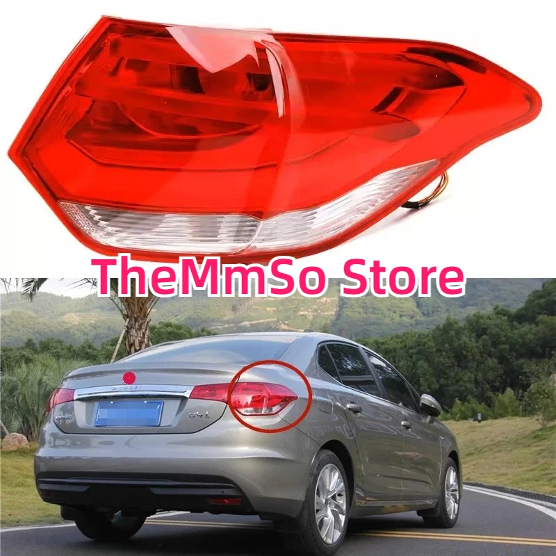 

For Citroen C4L 2013 14 2015 Car Accessories Rear Outside Tail Light Assembly Stop Lights Parking Lamp Turn signal Rear lamp