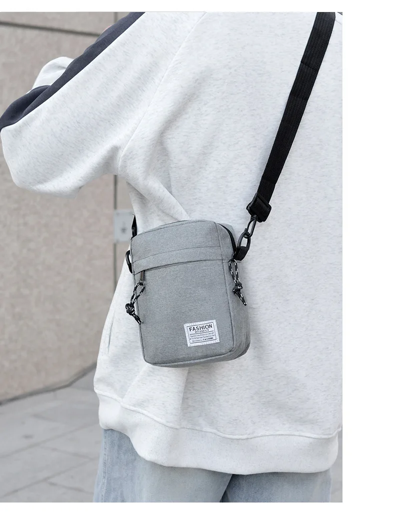 Men's Summer Crossbody Bag Lightweight Portable Small Backpack for Commuting Mobile Phone Bag Ideal for Work