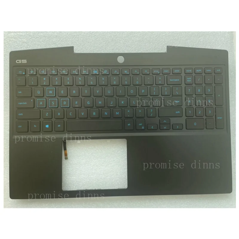 

M FOR DELL G5 5500 Laptop Palmrest Upper Case C Shell wi/ Backlit Keyboard 0TKJ8F