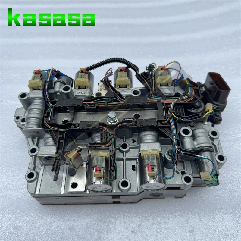 8F35 8-Speed Automatic Transmission Valve Body With Solenoids & Wiring Harness For Ford