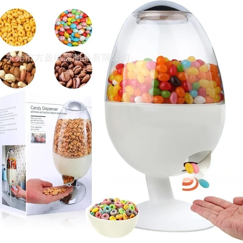 Snack storage storage tank Multifunctional automatic sensing contactless candy dispenser