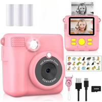 Instant Print Camera for Kids,   Camera for Toddler with Multi-Image, Christmas Birthday Gifts for 3-12-Year-Old Boys and Girls