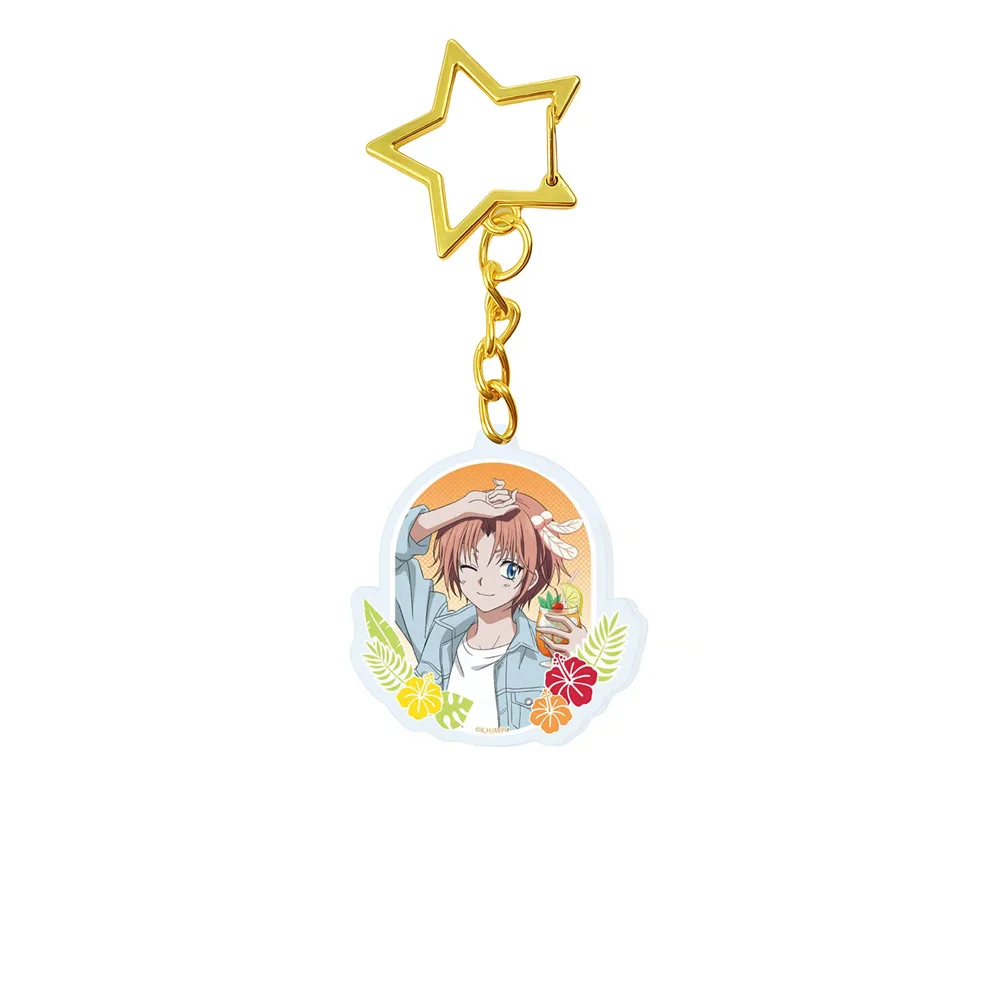 6CM Acrylic Keychain Cosplay Q Version Characters Ornament Accessories Goods Collection Gifts Anime Yona of the Dawn